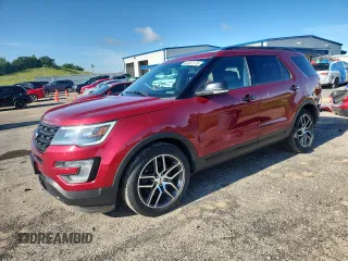 2017 Ford Explorer Sport с VIN 1FM5K8GT7HGA56370, выставлен на аукционе Copart как лот 62397175 с пробегом 113 079 миль миль и Чистый • Clean title. История ставок и продаж доступна на DreamBid. Изображение 1.