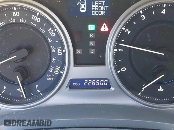 2010 Lexus IS 250 with VIN JTHBF5C22A5125439, listed as a IAAI auction lot 42346132 with 226,500 mi miles and . Bid and sale history available at DreamBid. Image 15.