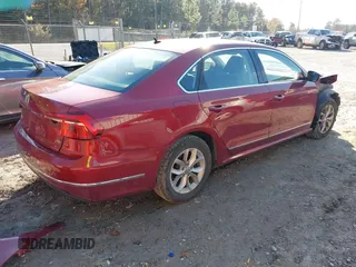 2017 Volkswagen Passat S with VIN 1VWAT7A35HC062529, listed as a IAAI auction lot 41090215 with 127,432 mi miles and . Bid and sale history available at DreamBid. Image 4.