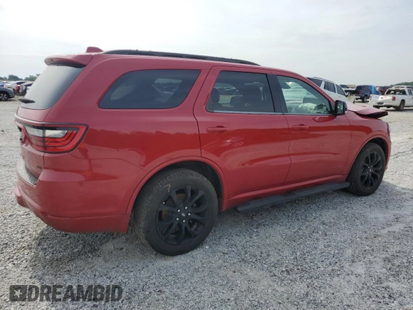 2019 Dodge Durango GT Plus with VIN 1C4RDJDG2KC633772, listed as a Copart auction lot 56954625 with 76,799 mi miles and Salvage title. Bid and sale history available at DreamBid. Image 3.