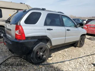2010 Kia Sportage LX with VIN KNDKG3A4XA7722754, listed as a Copart auction lot 48991575 with 190,149 mi miles and Clean Title. Bid and sale history available at carsss.com. Image 3.