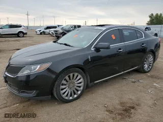 2015 Lincoln MKS with VIN 1LNHL9EK0FG608170, listed as a Copart auction lot 66771024 with 99,040 mi miles and Salvage Title. Bid and sale history available at carsss.com. Image 1.