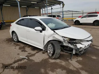2020 Toyota Corolla LE with VIN JTDEPRAE4LJ039110, listed as a Copart auction lot 45278825 with 90,074 mi miles and Salvage Title. Bid and sale history available at carsss.com. Image 4.