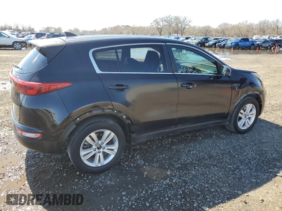 2018 Kia Sportage LX with VIN KNDPM3AC5J7473947, listed as a Copart auction lot 53910025 with 89,230 mi miles and Clean Title. Bid and sale history available at carsss.com. Image 3.