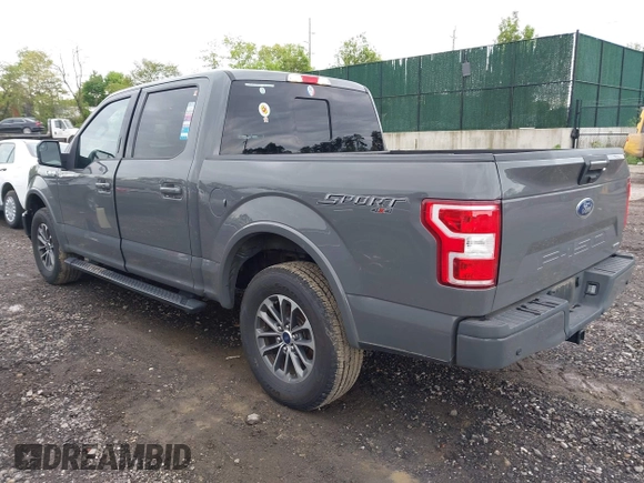 2018 Ford F-150 XL with VIN 1FTEW1EPXJFC85210, listed as a IAAI auction lot 42150759 with 97,660 mi miles and . Bid and sale history available at carsss.com. Image 3.