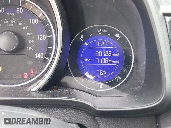 2015 Honda Fit EX-L with VIN 3HGGK5H80FM778595, listed as a IAAI auction lot 42077993 with 130,122 mi miles and . Bid and sale history available at DreamBid. Image 15.