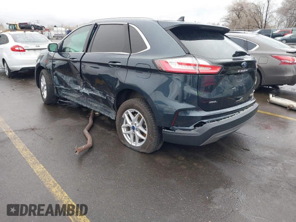 2022 Ford Edge SEL z VIN 2FMPK4J90NBA71360, wystawiony jako IAAI lot #41724316 z przebiegiem 35 309 mil mil oraz . Historia ofert i sprzedaży dostępna na DreamBid. Obrazek 3.