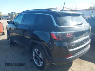 2021 Jeep Compass Limited with VIN 3C4NJDCB0MT575716, listed as a IAAI auction lot 40622338 with 47,057 mi miles and . Bid and sale history available at carsss.com. Image 3.