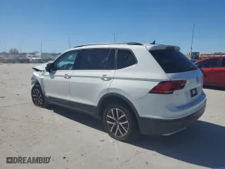 2021 Volkswagen Tiguan S with VIN 3VV1B7AX5MM063179, listed as a Copart auction lot 46651655 with 0 mi miles and Salvage Title. Bid and sale history available at carsss.com. Image 2.