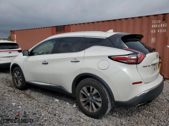 2017 Nissan Murano SL with VIN 5N1AZ2MH6HN119011, listed as a Copart auction lot 53832065 with 98,274 mi miles and Clean Title. Bid and sale history available at carsss.com. Image 2.