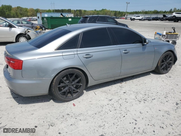 2013 Audi A6 3.0T Premium Plus with VIN WAUGGAFC4DN029105, listed as a Copart auction lot 53358765 with 221,702 mi miles and Clean Title. Bid and sale history available at carsss.com. Image 3.