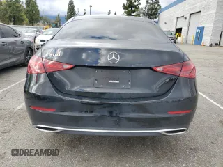 2023 Mercedes-Benz C 300 with VIN W1KAF4GB1PR071219, listed as a Copart auction lot 48556705 with 22,017 mi miles and Salvage Title. Bid and sale history available at carsss.com. Image 6.