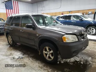 2006 Mazda Tribute i with VIN 4F2YZ92Z76KM27049, listed as a Copart auction lot 45468505 with 243,005 mi miles and Clean Title. Bid and sale history available at carsss.com. Image 4.