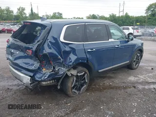 2023 Kia Telluride S with VIN 5XYP64GC0PG391725, listed as a IAAI auction lot 42380243 with 28,269 mi miles and . Bid and sale history available at DreamBid. Image 4.