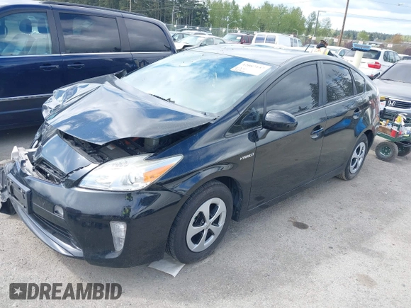 2015 Toyota Prius Four with VIN JTDKN3DUXF0407504, listed as a IAAI auction lot 42087137 with 125,352 mi miles. Bid and sale history available at carsss.com. Image 17.