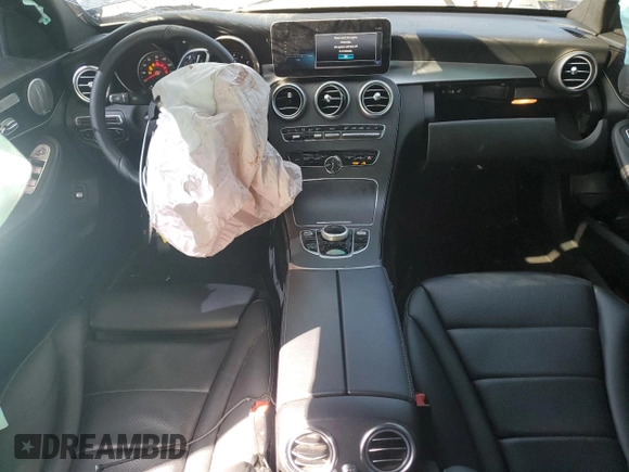 2020 Mercedes-Benz C 300 with VIN W1KWF8DB5LR599664, listed as a Copart auction lot 44946155 with 71,311 mi miles and Salvage Title. Bid and sale history available at DreamBid. Image 8.