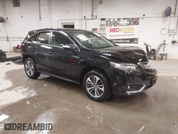 2017 Acura RDX Advance with VIN 5J8TB4H7XHL037035, listed as a IAAI auction lot 41317245 with 93,924 mi miles and . Bid and sale history available at DreamBid. Image 1.