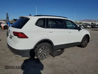 2021 Volkswagen Tiguan S with VIN 3VV1B7AX5MM022938, listed as a Copart auction lot 46370535 with 49,559 mi miles and Salvage Title. Bid and sale history available at DreamBid. Image 3.