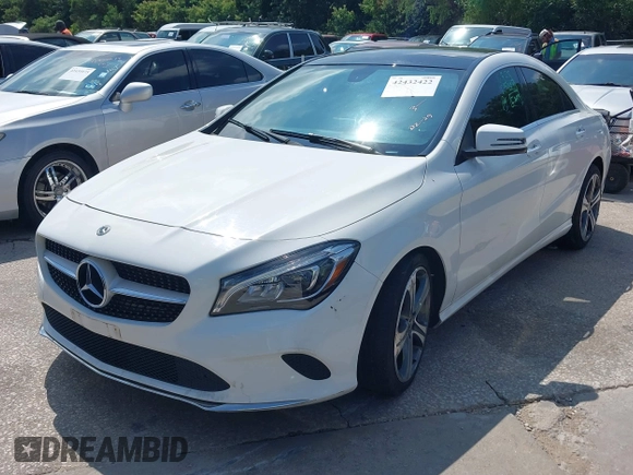 2019 Mercedes-Benz CLA 250 with VIN WDDSJ4GB8KN765229, listed as a IAAI auction lot 42432422 with Not provided miles and . Bid and sale history available at DreamBid. Image 16.
