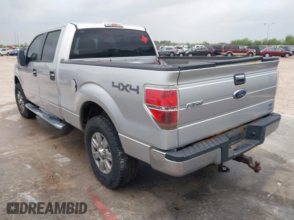 2010 Ford F-150 XL with VIN 1FTFW1EVXAFB54135, listed as a IAAI auction lot 41717790 with 192,365 mi miles. Bid and sale history available at carsss.com. Image 3.