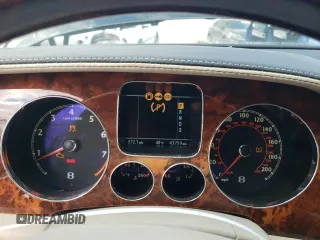 2008 Bentley Flying Spur with VIN SCBBR93W48C054384, listed as a Copart auction lot 79946844 with 43,759 mi miles and Salvage Title. Bid and sale history available at DreamBid. Image 9.