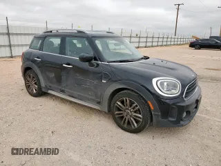 2022 MINI Countryman Cooper with VIN WMZ43BR04N3N62710, listed as a Copart auction lot 59136765 with 51,185 mi miles and Salvage title. Bid and sale history available at DreamBid. Image 4.