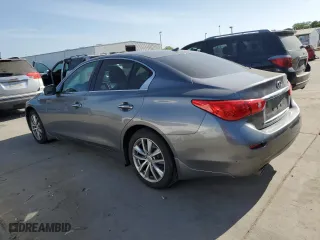 2017 Infiniti Q50 2.0t with VIN JN1CV7AP7HM641561, listed as a Copart auction lot 53192645 with 179,317 mi miles and Clean Title. Bid and sale history available at carsss.com. Image 2.