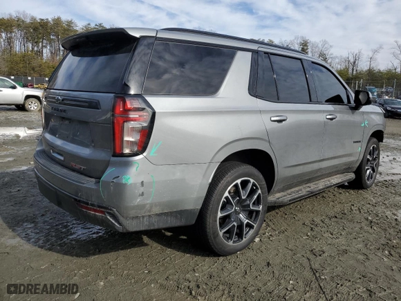 2023 Chevrolet Tahoe RST with VIN 1GNSKRKD3PR266519, listed as a Copart auction lot 44428935 with 44,578 mi miles and Salvage Title. Bid and sale history available at carsss.com. Image 3.