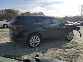 2021 Toyota Highlander Hybrid Limited with VIN 5TDYARAH2MS505811, listed as a Copart auction lot 79655894 with 84,430 mi miles and Salvage title. Bid and sale history available at DreamBid. Image 3.
