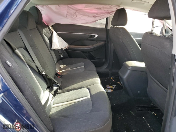 2022 Hyundai Sonata SE with VIN 5NPEG4JA3NH143678, listed as a Copart auction lot 47958035 with 45,692 mi miles and Salvage Title. Bid and sale history available at carsss.com. Image 10.
