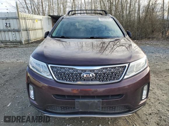 2015 Kia Sorento SX with VIN 5XYKWDA77FG568548, listed as a Copart auction lot 46526035 with 116,690 mi miles and Clean Title. Bid and sale history available at carsss.com. Image 5.