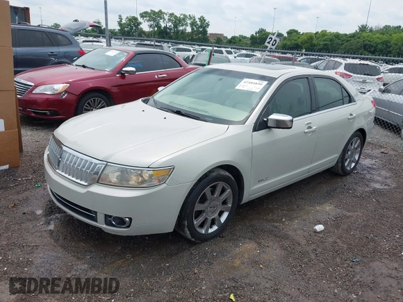 2007 Lincoln MKZ with VIN 3LNHM26T27R671244, listed as a IAAI auction lot 42484850 with 180,898 mi miles and . Bid and sale history available at DreamBid. Image 2.