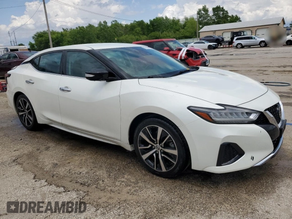 2021 Nissan Maxima SV z VIN 1N4AA6CV0MC509513, wystawiony jako Copart lot #57102775 z przebiegiem 77 319 mil mil oraz Szkoda całkowita • Salvage title. Historia ofert i sprzedaży dostępna na DreamBid. Obrazek 4.