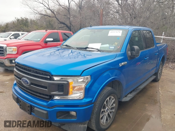 2020 Ford F-150 XL with VIN 1FTEW1C55LKF53883, listed as a IAAI auction lot 41557670 with 23,026 mi miles. Bid and sale history available at carsss.com. Image 6.