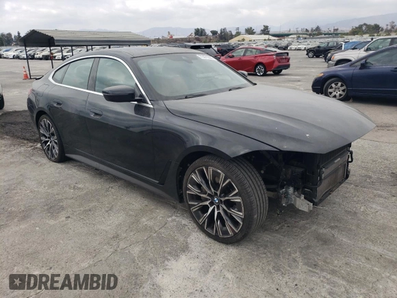 2022 BMW 4 Series 430i with VIN WBA63AV04NFM04338, listed as a Copart auction lot 71471224 with 63,671 mi miles and Salvage title. Bid and sale history available at DreamBid. Image 4.