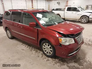 2015 Chrysler Town & Country Touring with VIN 2C4RC1BG1FR618568, listed as a IAAI auction lot 41754678 with 133,532 mi miles. Bid and sale history available at carsss.com. Image 1.