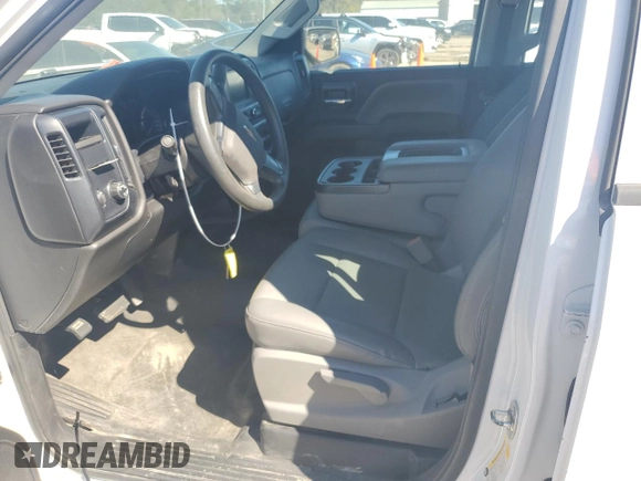 2018 Chevrolet Silverado 1500 Work Truck with VIN 1GCRCNEC4JZ328047, listed as a Copart auction lot 46648155 with 55,571 mi miles and Salvage Title. Bid and sale history available at carsss.com. Image 7.