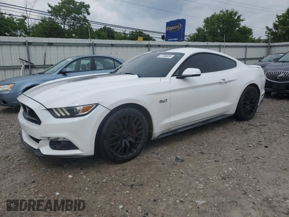 2017 Ford Mustang GT with VIN 1FA6P8CF9H5316263, listed as a Copart auction lot 57768035 with 112,936 mi miles and Salvage title. Bid and sale history available at DreamBid. Image 1.