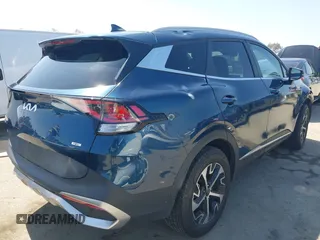 2023 Kia Sportage EX with VIN KNDPVCAG4P7018273, listed as a IAAI auction lot 42374790 with 25,814 mi miles and . Bid and sale history available at DreamBid. Image 4.