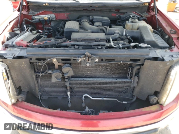 2010 Ford F-150 XL with VIN 1FTFW1EV6AFB25487, listed as a Copart auction lot 55269255 with 206,382 mi miles and Salvage Title. Bid and sale history available at DreamBid. Image 11.