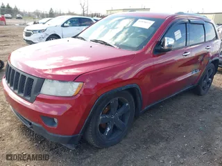 2011 Jeep Grand Cherokee Overland with VIN 1J4RR6GT9BC652336, listed as a IAAI auction lot 42028574 with 223,253 mi miles. Bid and sale history available at carsss.com. Image 18.