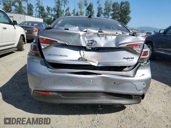 2016 Hyundai Sonata Hybrid Limited with VIN KMHE34L18GA034325, listed as a Copart auction lot 63405933 with 40,279 mi miles. Bid and sale history available at carsss.com. Image 6.