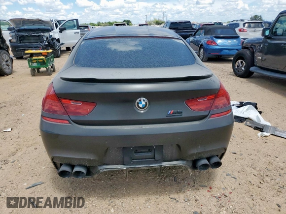 2016 BMW M6 with VIN WBS6E9C55GG437140, listed as a Copart auction lot 62839105 with Not provided miles and Clean title. Bid and sale history available at DreamBid. Image 6.