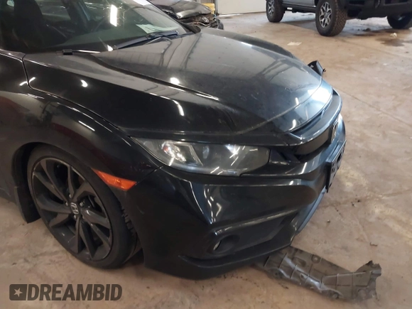2019 Honda Civic Sport with VIN 19XFC2F89KE206213, listed as a IAAI auction lot 41804863 with 76,052 mi miles and . Bid and sale history available at DreamBid. Image 22.