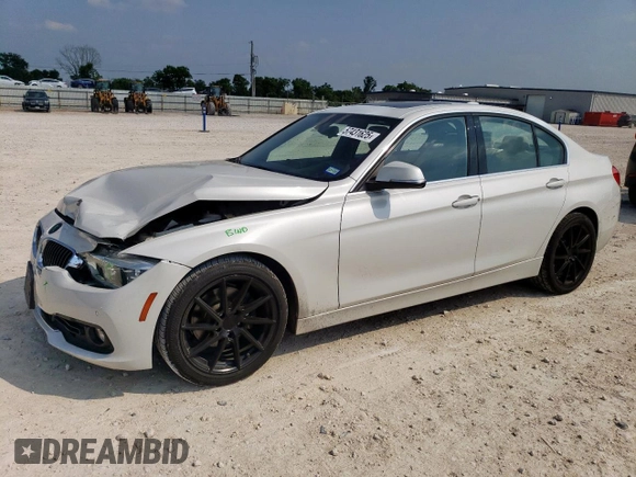 2016 BMW 3 Series 328i z VIN WBA8E9C56GK647899, wystawiony jako Copart lot #57431625 z przebiegiem 104 249 mil mil oraz Szkoda całkowita • Salvage title. Historia ofert i sprzedaży dostępna na DreamBid. Obrazek 1.
