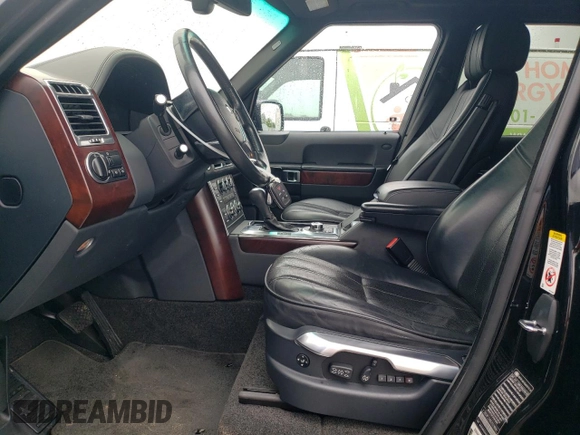 2012 Land Rover Range Rover HSE Lux with VIN SALMF1D49CA374956, listed as a Copart auction lot 59733835 with 113,390 mi miles and Salvage title. Bid and sale history available at DreamBid. Image 7.