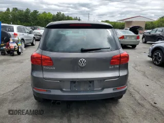 2012 Volkswagen Tiguan LE with VIN WVGAV7AXXCW005049, listed as a Copart auction lot 57818925 with 137,850 mi miles and Salvage title. Bid and sale history available at DreamBid. Image 6.