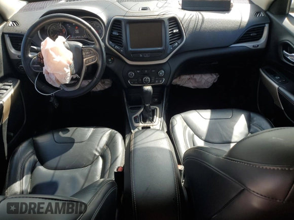 2017 Jeep Cherokee Limited with VIN 1C4PJLDB6HW602869, listed as a Copart auction lot 46781115 with 96,789 mi miles and Salvage Title. Bid and sale history available at carsss.com. Image 8.