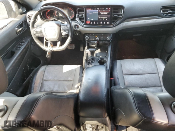 2021 Dodge Durango R/T with VIN 1C4SDJCT6MC885835, listed as a Copart auction lot 52768175 with 60,539 mi miles and Salvage title. Bid and sale history available at DreamBid. Image 8.
