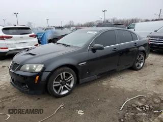 2008 Pontiac G8 with VIN 6G2ER57728L151290, listed as a Copart auction lot 45107055 with 220,740 mi miles and Clean Title. Bid and sale history available at carsss.com. Image 1.